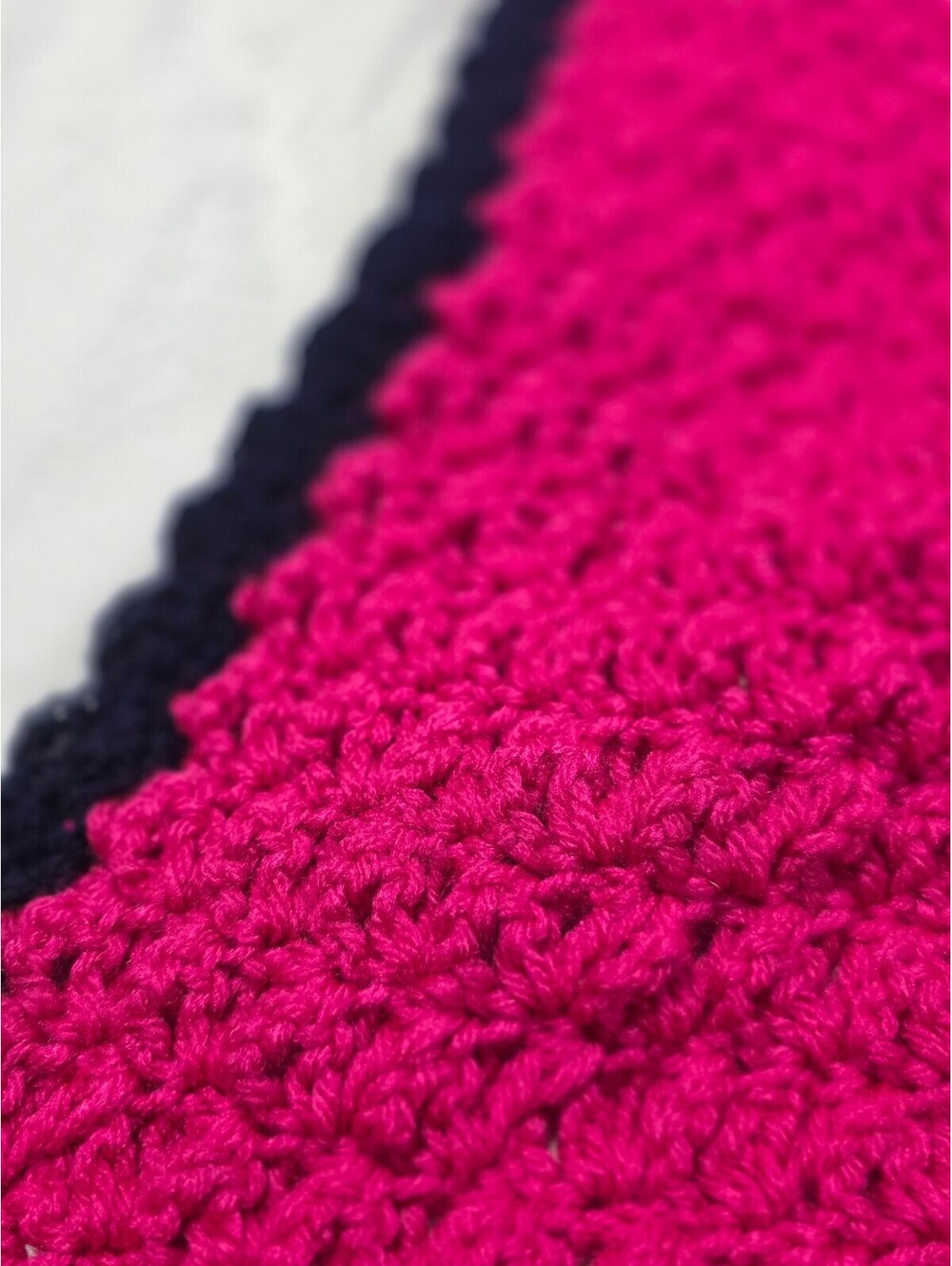 Knitted blanket